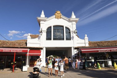 Albacete, Castilla La Mancha, İspanya... 13 Eylül 2025: Albacete şehrinin panayır alanı. 'Pane' olarak da bilinir.