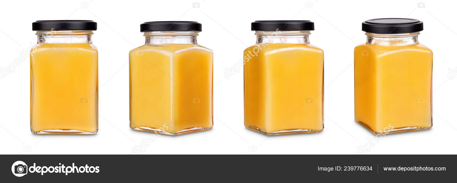 Download Square Jar Honey Black Cap Isolated White Background Various Phases Stock Photo Image By C Thefarawaykingdom 239776634