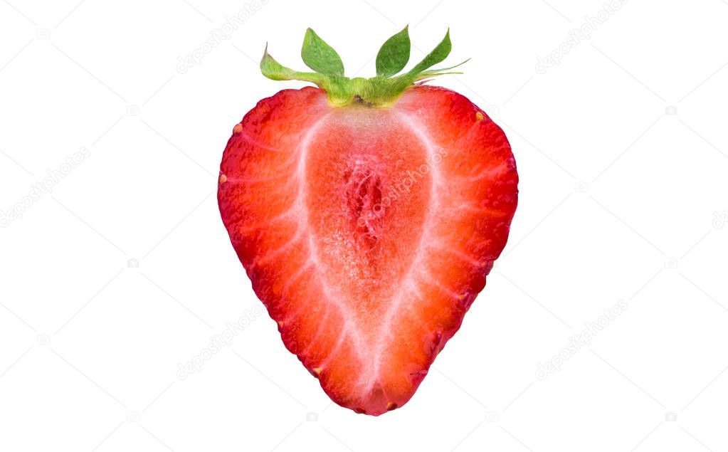 strawberry halves