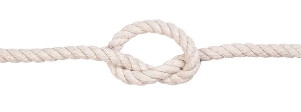 Фрагмент морской верёвки — стоковое фото