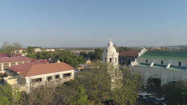 Ciudad Colonial Histórica Estilo Español Vigan Filipinas Luzón Vista Aérea —  Fotos de Stock