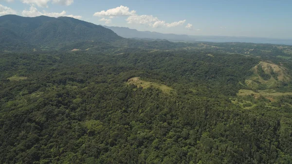 Vista del paisaje de montaña y océano . — Foto de Stock