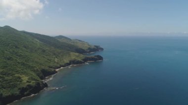 Palau adasının kıyısında. Filipinler.