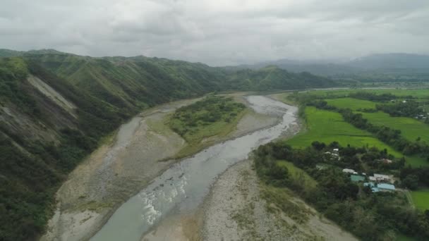 山谷在菲律宾 — 图库视频影像