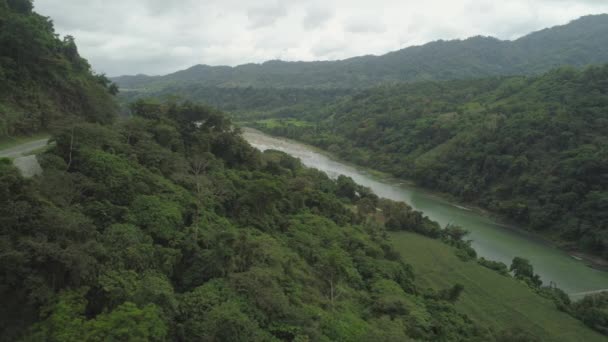 Provincia de montaña en Filipinas. — Vídeo de stock