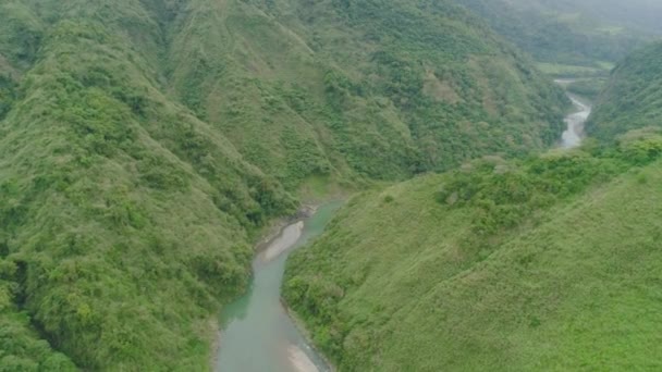 Província de montanha nas Filipinas. — Vídeo de Stock