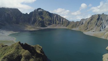Crater Gölü Pinatubo, Filipinler, Luzon.