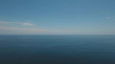 Su yüzeyi hava görüntüsü. Bali..