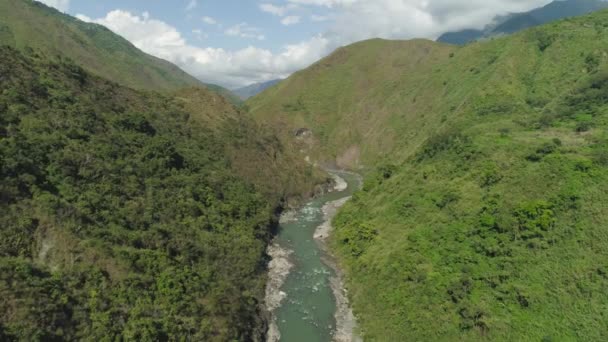 Província de montanha nas Filipinas. — Vídeo de Stock