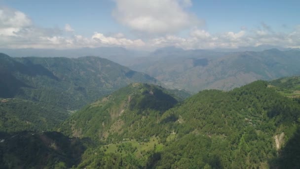 Provincia de montaña en Filipinas. — Vídeos de Stock