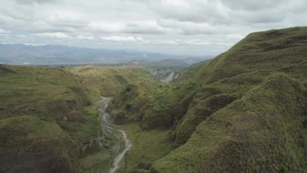Mountain province in the Philippines, Pinatubo. — Stock Video