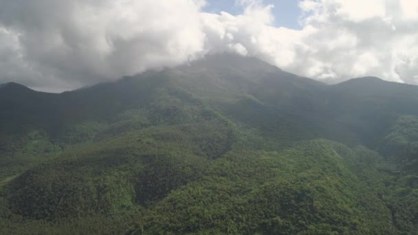 Province de montagne aux Philippines. — Video