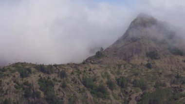 Batur volkanı, Bali, Endonezya.
