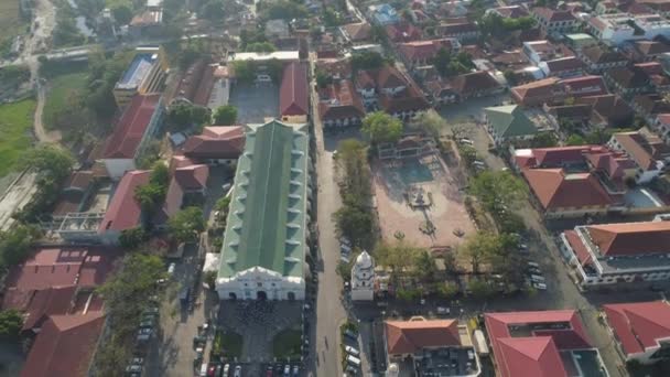 Vieille ville Vigan aux Philippines. — Video