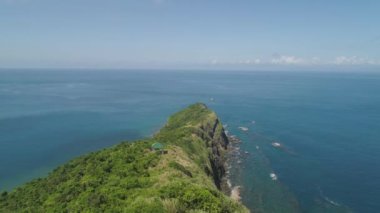 Cape engano yılında deniz feneri. Filipinler, Palau Island.