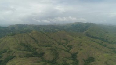 Filipinler 'deki Dağ Bölgesi.