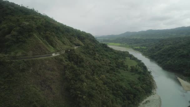 Provincia de montaña en Filipinas. — Vídeos de Stock