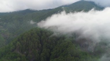 Filipinler 'deki Dağ Bölgesi.