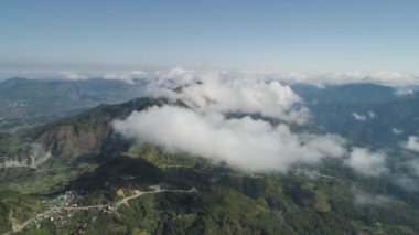 Filipinler 'deki Dağ Bölgesi.