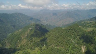 Filipinler 'deki Dağ Bölgesi.