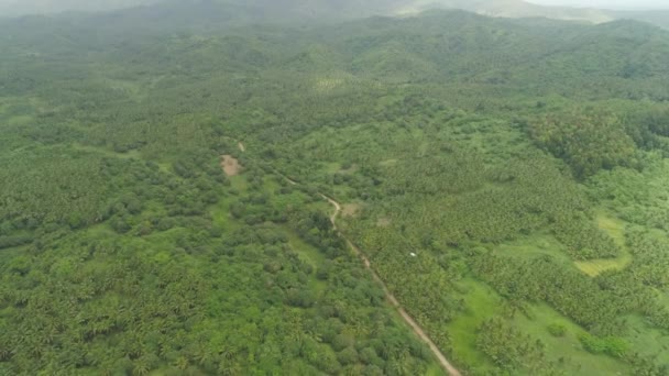 Bergprovincie in de Filipijnen. — Stockvideo