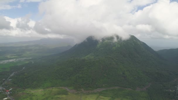 Berglandschaft auf den Philippinen. — Stockvideo