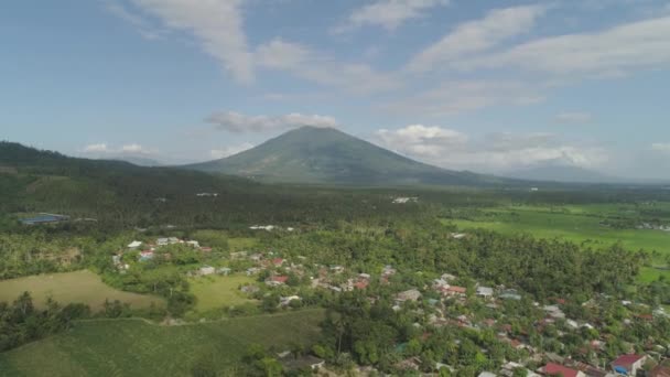 Province de montagne aux Philippines. — Video