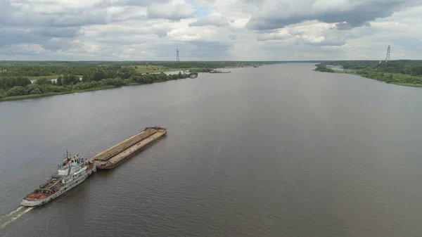 Tongkat di sungai Volga — Stok Foto
