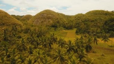 Çikolata Hills Bohol, Filipinler, anteni otellerini göster.
