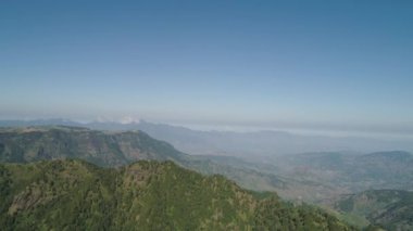 Filipinler 'deki Dağ Bölgesi.