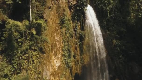 Cascada en las montañas. — Vídeo de stock