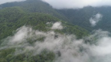 Filipinler 'deki Dağ Bölgesi.