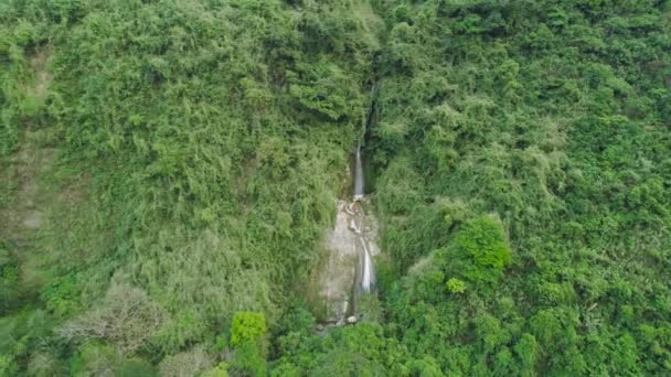 Wasserfall in den Bergen. — Stockvideo