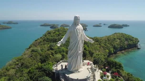 Ensemble d'îles en mer. Philippines. — Video