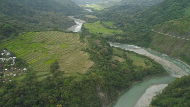 Filipinler, Luzon dağ manzarası.