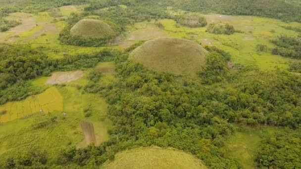 Paysage avec collines verdoyantes Bohol, Philippines 