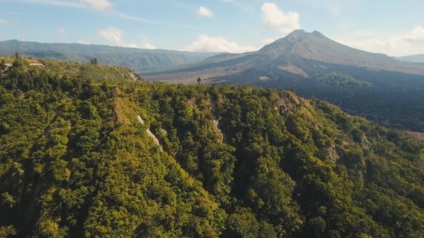 Vulkan Batur, Bali, Indonesien. — Stockvideo