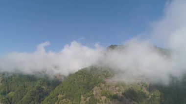 Filipinler 'deki Dağ Bölgesi.