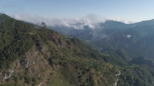 Górska prowincja na Filipinach. — Wideo stockowe