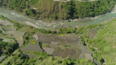 Filipinler, Luzon dağ manzarası.