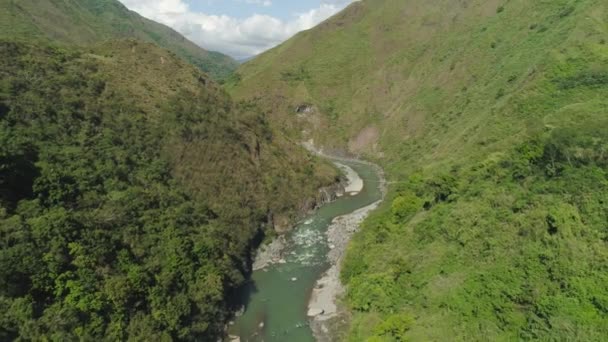 Provincia de montaña en Filipinas. — Vídeo de stock