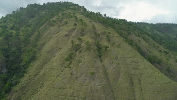 Bergprovinz auf den Philippinen. — Stockvideo