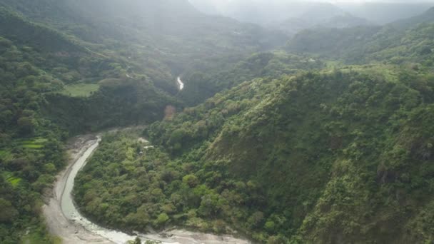 Província de montanha nas Filipinas. — Vídeo de Stock