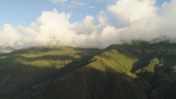 Mountain province in the Philippines. — Stock Video