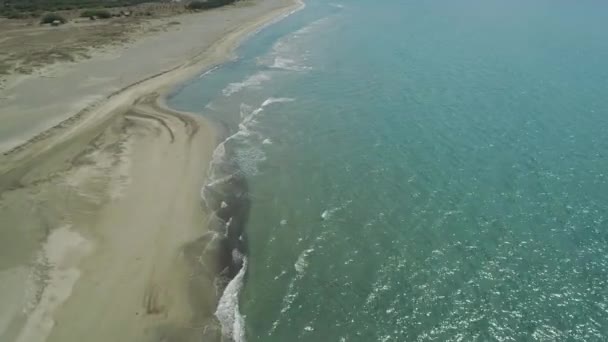 Paisaje marino con playa. Filipinas, Luzón — Vídeo de stock