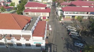 Filipinler 'deki eski Vigan şehri.
