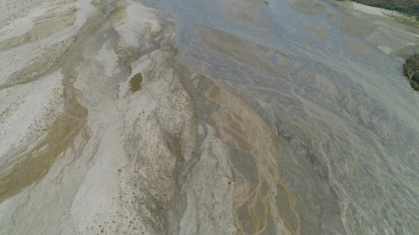 Paisaje del río seco Filipinas, Luzón . — Vídeos de Stock