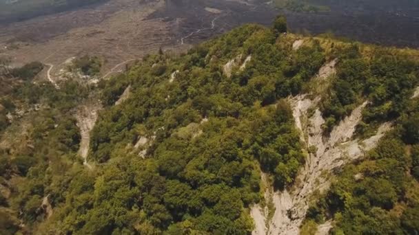 Batur vulkaan, Bali, Indonesië. — Stockvideo