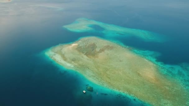 Atoll du récif corallien, Bali. — Video