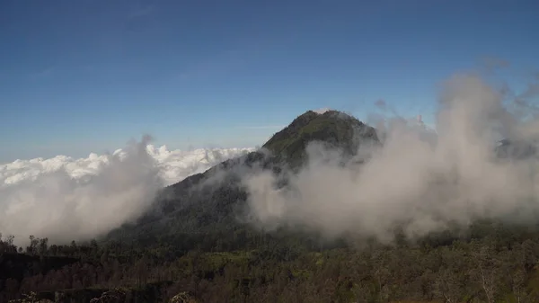 Berglandschaft Jawa Insel, Indonesien. — Stockfoto